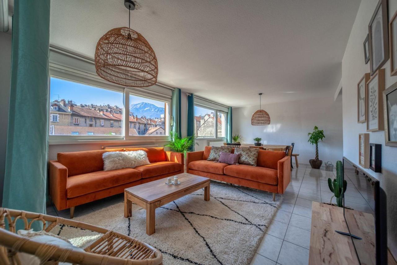 NOCNOC - Le Reverso, T6 en duplex&vue incroyable Grenoble Extérieur photo
